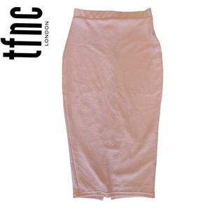 TFNC pink pencil Skirt Size small
